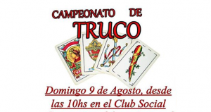 afiche campeonato truco