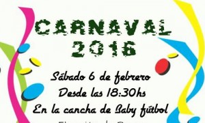 afiche carnaval 2016