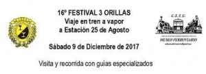 viaje amigos del riel - 16 festival de las tres orillas